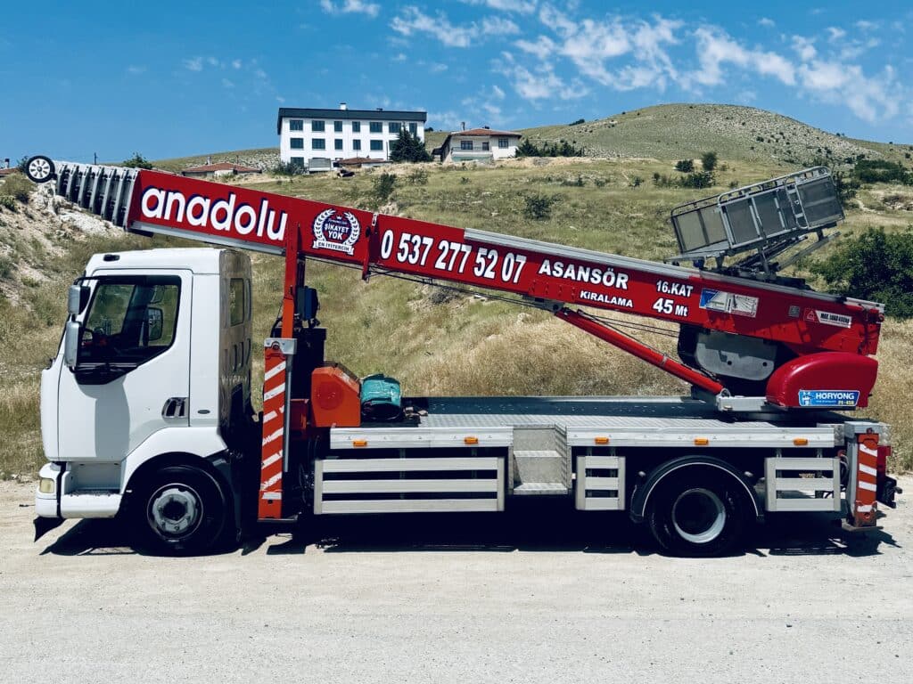 Anadolu Nakliyat asansör kurulumu